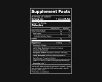 MAGIK Mushroom Coffee supplement facts panel with mushroom blend and nutrition information